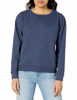 Picture of Hanes Women's V-Notch Pullover Fleece Sweatshirt, Navy Heather, X-Large