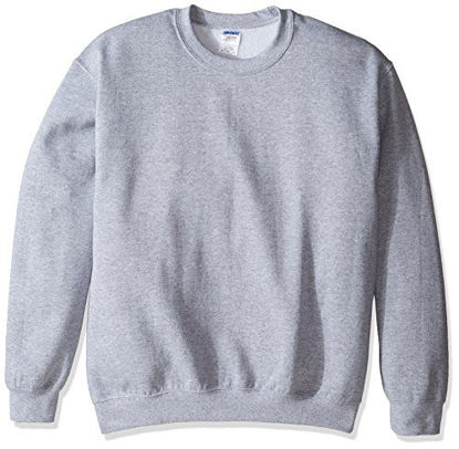 Picture of Gildan Men's Fleece Crewneck Sweatshirt, Style G18000, Sport Grey, Medium