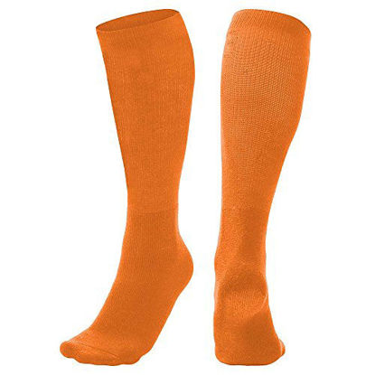 Picture of CHAMPRO Multi-Sport Socks, Single Pair, Adult Medium, Orange
