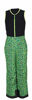Picture of Arctix Kids Limitless Fleece Top Bib Overalls, Ice Block Print Green, Large Regular