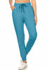 Picture of Leggings Depot JGA128-TURQUOISE-S Jogger Track Pants w/Pockets, Small