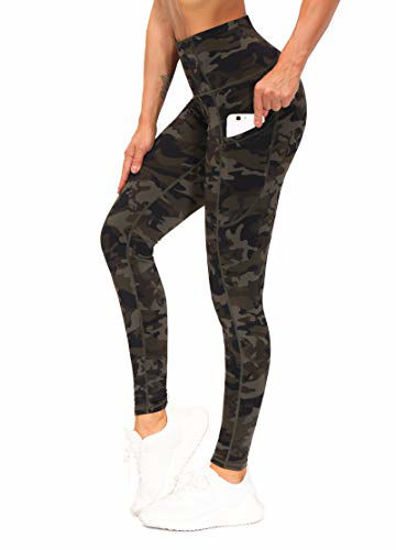 GetUSCart- THE GYM PEOPLE Thick High Waist Yoga Pants with Pockets