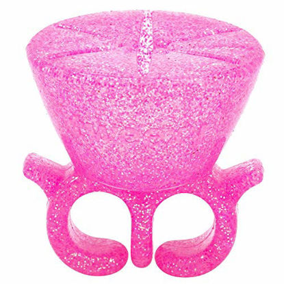 Picture of tweexy Wearable Nail Polish Holder - Flamingo Sparkle