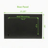 Picture of NavePoint 6U Basic IT Wall Mount Network Server Data Cabinet Rack Glass Door Locking Black