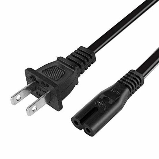 UL Listed] 6ft Ac Power Cord for Ps5 Ps4 Ps3 Playstation 4 3 Slim