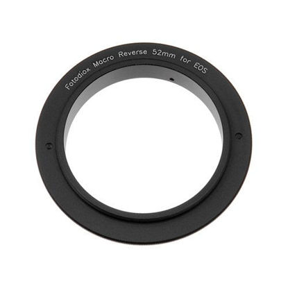 Picture of Fotodiox 52mm Macro Reverse Adapter for Mounting Lenses with 52mm Filter Threads on Canon EOS EF/EF-s Cameras