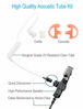 Picture of Single Wire Earpiece with Reinforced Cable for Motorola Radios BRP40 CP200 CP200D CP185 CLS1410 CLS1110 DTR650 RDU2020 RDU4100 RDU4160D RDU2080D RMU2040 RMU2080D CLS RDU RMM RMU,Acoustic Tube Headset