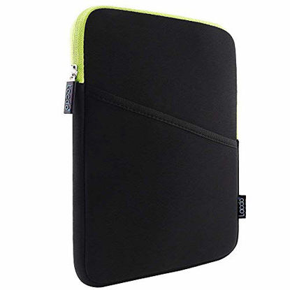 Picture of Lacdo Tablet Sleeve Case for 10.9 inch New IPad Air 4 | 10.2-inch New iPad | 11 Inch New iPad Pro | iPad Pro 10.5 Inch | iPad 6 5 4 3 2 | iPad Air 3 2 Protective Bag, Fit Apple Smart Keyboard, Green