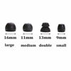 Picture of Replacement Eartips Silicone Earbuds Buds Set for Powerbeats Pro Beats Wireless Earphone Headphones,4 Pair (Black)