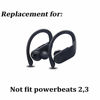 Picture of Replacement Eartips Silicone Earbuds Buds Set for Powerbeats Pro Beats Wireless Earphone Headphones,4 Pair (Black)