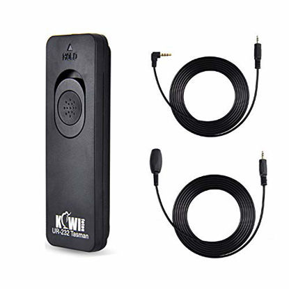 Picture of Kiwifotos Remote Control Shutter Release Cord for Sony A6000 A6100 A5100 A6600 A6500 A6400 A6300 A7 A7II A7III A7R A7RII A7RIII A7RIV A7S A7SII A9 RX100 VII VI RX100 VA V III RX10 III RX10 IV and More