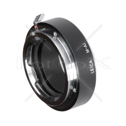 Picture of Fotodiox Pro Lens Mount Adapter, Leica Visoflex M Lens to Nikon Camera Mount Adapter, for Nikon D1, D1H, D1X, D2H, D2X, D2Hs, D2Xs, D3, D3X, D3s, D4, D100, D200, D300, D300S, D700, D800, D800E, D40, D50, D60, D70, D70S, D80, D40X, D90, D3000, D3100, D3200