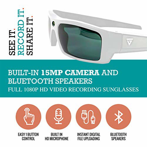 GetUSCart- GoVision SOL 1080p HD Camera Glasses Video Recording Sport ...