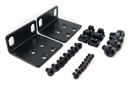 Picture of Multi-Vendor Rack Mount Kit Compatible with Many 17.3" Wide Buffalo Tech, Cisco, Dell, D-Link, Linksys, NETGEAR, and TRENDnet Products