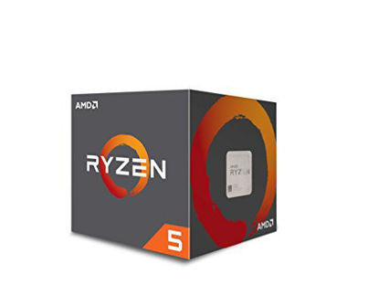 Picture of AMD Ryzen 5 1600 65W AM4 Processor with Wraith Stealth Cooler (YD1600BBAFBOX)