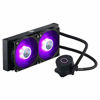 Picture of Cooler Master MasterLiquid ML240L RGB V2, Close-Loop AIO CPU Liquid Cooler, 240 Radiator, Dual SickleFlow 120mm, RGB Lighting, 3rd Gen Dual Chamber Pump for AMD Ryzen/Intel LGA1151