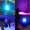 Picture of ULANZI VL49 RGB Video Light w 3 Cold Shoes,Mini Rechargeable LED Camera Light 360° Full Color,Support Magnetic Attraction Portable Photography Light,2500K-9000K Dimmable LED Panel Light w LCD Display