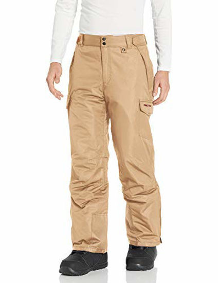 GetUSCart Arctix Men s Snow Sports Cargo Pants Khaki Large Regular