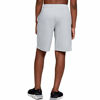 Picture of Under Armour Boys' Prototype Logo Shorts , Mod Gray (011)/Black , Youth X-Small