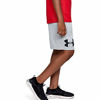 Picture of Under Armour Boys' Prototype Logo Shorts , Mod Gray (011)/Black , Youth X-Small