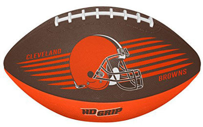 Picture of Rawlings NFL Cleveland Browns 07731064111NFL Downfield Football (All Team Options), Orange, Youth