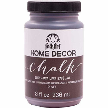 Picture of FolkArt 34165 Home Decor Chalk Furniture & Craft Paint in Assorted Colors, 8 ounce, Java