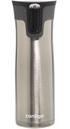 Picture of Contigo Autoseal West Loop - Vacuum Insulated Stainless Steel Thermal Coffee Travel Mug - Keeps Drinks Hot or Cold for Hours - Autoseal Prevents Spills and Leaks - BPA-Free - 24 Ounces