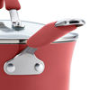 Picture of Rachael Ray Cucina Nonstick Cookware Pots and Pans Set, 12 Piece, Cranberry Red