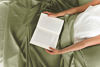 Picture of Queen Size Sheet Set - 4 Piece Set - Hotel Luxury Bed Sheets - Extra Soft - Deep Pockets - Easy Fit - Breathable & Cooling - Wrinkle Free - Comfy - Sage Green Bed Sheets - Queens Sheets - 4 PC