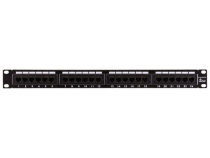 Picture of Monoprice 107253 110 Type 24-Port Cat6 Patch Panel (568A/B Compatible)