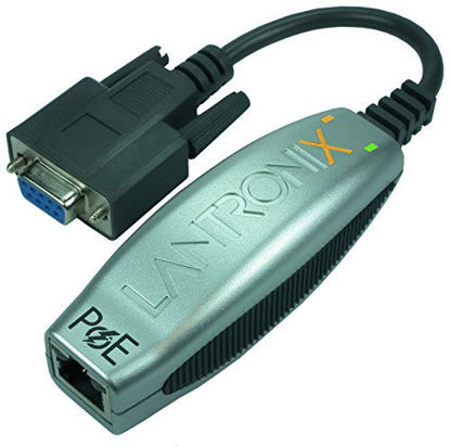 Picture of Lantronix XDT10P0-01-S Xdirect Compact 1-Port Secure Serial (Rs232) to IP Ethernet with Power Over Ethernet (PoE) - Device Server