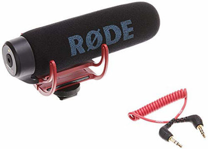 Picture of Rode VideoMic GO Lightweight On-Camera Microphone with Integrated Rycote Shockmount