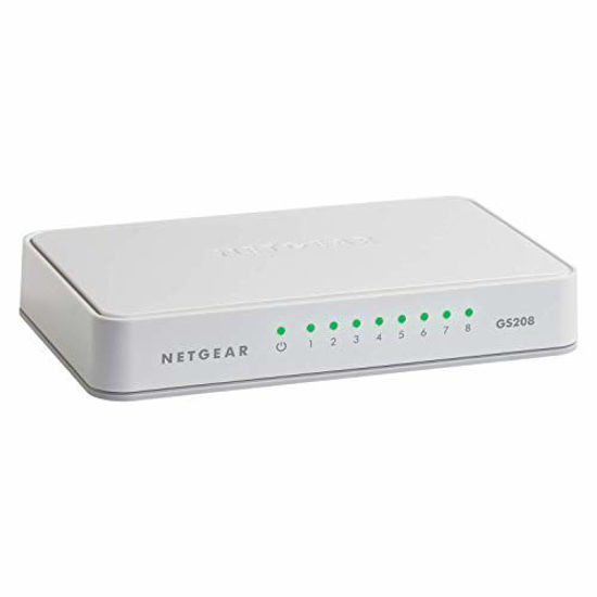 GetUSCart NETGEAR 8Port Gigabit Unmanaged Switch, Desktop