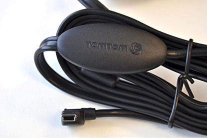 Picture of TOMTOM USB Lifetime Free Traffic Receiver Car Charger Vehicle Power Cable Cord for TOM TOM XL 335 340 350 335TM 335T 340TM 340T 350T 350TM TM T M GPS Navigator (4UUC.001.01, 4UUC.001.01, 2UUC.002.00)