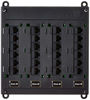 Picture of Leviton 476TM-624 Twist and Mount Patch Panel, 24 CAT 6 Ports