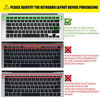 Picture of Ultra Thin Clear Keyboard Cover for MacBook Air 13 Inch (Release 2010-2017) & MacBook Pro 13 Inch, MacBook Pro 15 Inch(with or w/Out Retina Display, 2015 or Older Version), TPU