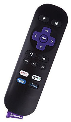 Picture of Smartby roku sling 1 New IR Remote for Roku 1 2 3 4 HD LT XS XD Roku Express Roku Premiere, DO NOT Support for Roku Stick or Roku TV