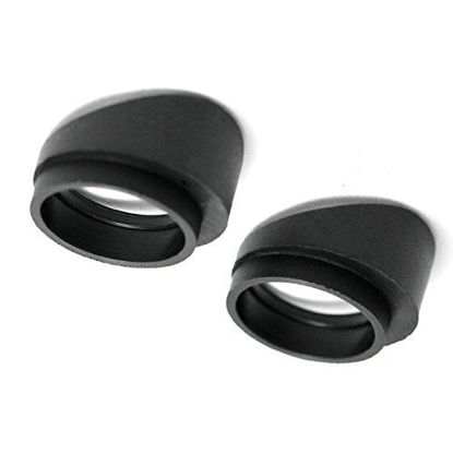 Picture of Eyepiece Eyeshields or Eye-Guards for AmScope SE300 SE400 Series Stereo Microscope