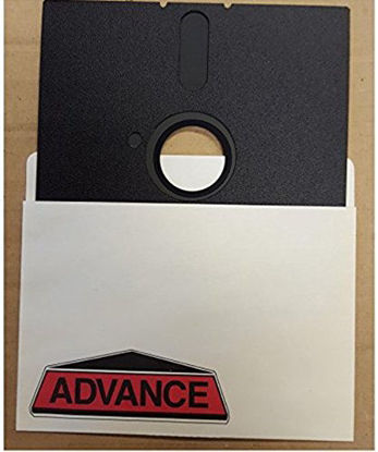 Picture of 5.25 Floppy Disks 10 pack. (5.1/4) DS/DD Low Density Formatted IBM 360K with Sleeves
