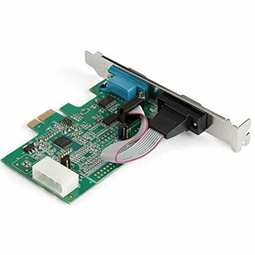 GetUSCart 2port PCI Express RS232 Serial Adapter Card PCIe RS232 Serial Host