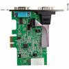Picture of StarTech.com 2-port PCI Express RS232 Serial Adapter Card - PCIe RS232 Serial Host Controller Card - PCIe to Dual Serial DB9 Card - 16950 UART - Expansion Card - Windows, macOS, Linux (PEX2S953)