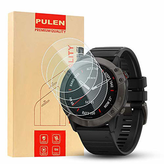 Garmin fenix 6x pro solar glass scratch 2025