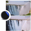 Picture of K&F Concept 82mm ND Fader Variable Neutral Density Filter ND2 to ND400 for Camera Lens Ultra-Slim, Multi Coated