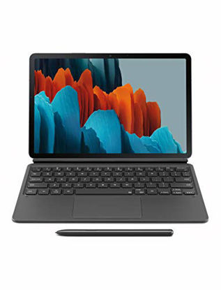 Picture of Samsung Galaxy Tab S7 Keyboard, Black (EF-DT870UBEGUJ)