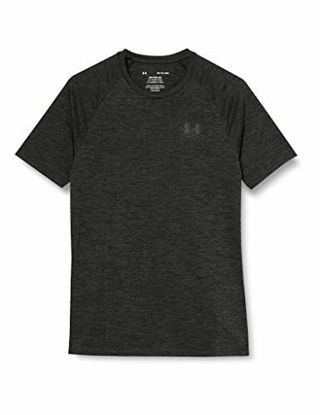 Picture of Under Armour Men's Tech 2.0 Short Sleeve T-Shirt , Baroque Green (311)/Black , Small