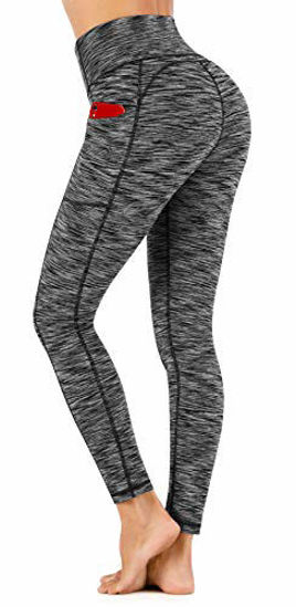 Women's High Waist Yoga Pants Tummy Control Scrunched Booty Leggings Workout  Running Butt Lift Textured Tights