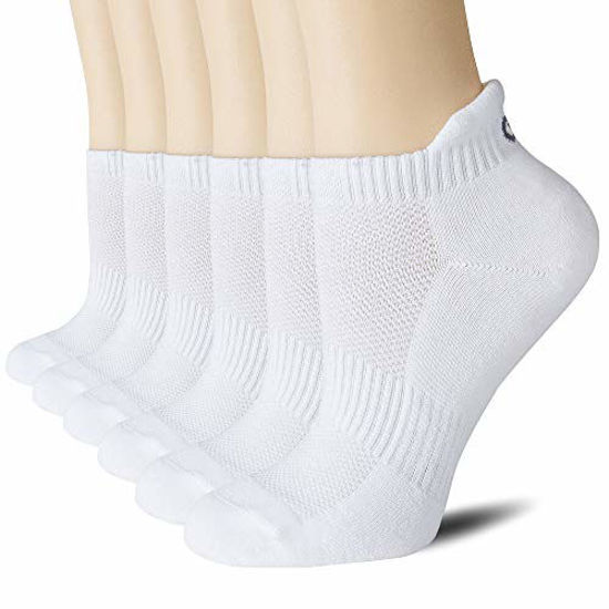 GetUSCart- CelerSport Cushion No Show Tab Athletic Running Socks