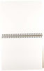 Picture of Canson XL Series Watercolor Textured Paper, Use with Paint Pencil Ink Charcoal Pastel and Acrylic, Side Wire Bound, 140 Pound, 9 x 12 Inch, 30 Sheets