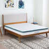 Picture of Linenspa 8 Inch Memory Foam and Innerspring Hybrid Medium-Firm Feel-Full Mattress, White