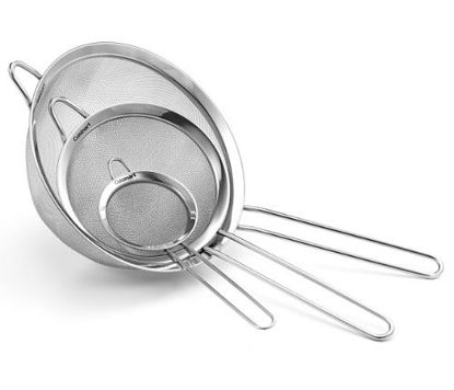 Picture of Cuisinart Set of 3 Fine Mesh Stainless Steel Strainers